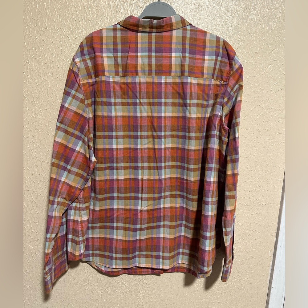 Pendleton Plaid Button Down Top Plus Size 3X‎ - image 2